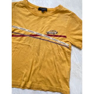 バーバリー(BURBERRY)のバーバリー　半袖Tシャツ　黄色　110(Tシャツ/カットソー)