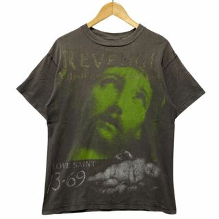 SAINT MICHAEL セントマイケル×BerBerJin ベルベルジン SM-S23-0000-035 Revenge S/S Tee 加工 Tシャツ ブラック サイズS 正規品 / 34581(Tシャツ/カットソー(半袖/袖なし))