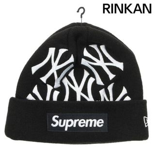 シュプリーム(Supreme)のシュプリーム  21AW  New York Yankees Box Logo Beanie ヤンキースボックスロゴビーニー メンズ(ニット帽/ビーニー)