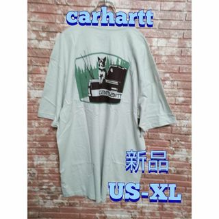 カーハート(carhartt)のカーハート ルーズフィット バックプリント 半袖Tシャツ オフホワイトUS-XL(Tシャツ/カットソー(半袖/袖なし))