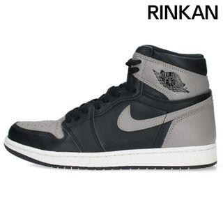 ナイキ(NIKE)のナイキ  2018  AIR JORDAN 1 RETRO HIGH OG SHADOW 555088-013 エアジョーダン1レトロハイオージーシャドースニーカー メンズ 27.5cm(スニーカー)