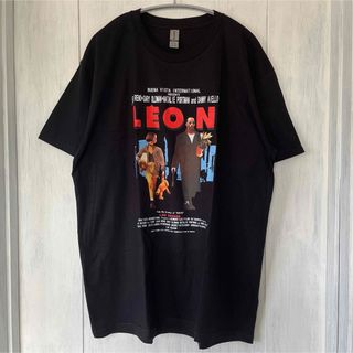 ギルタン(GILDAN)の映画LEON マチルダ　レオン/ XL size  ブラック　新品未使用(Tシャツ/カットソー(半袖/袖なし))