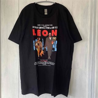 ギルタン(GILDAN)の映画LEON マチルダ　レオン/ L size  ブラック　新品未使用(Tシャツ/カットソー(半袖/袖なし))