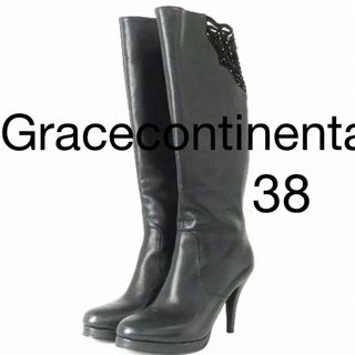 GRACE CONTINENTAL - 【グレースコンチネンタル】レース ブーツ38