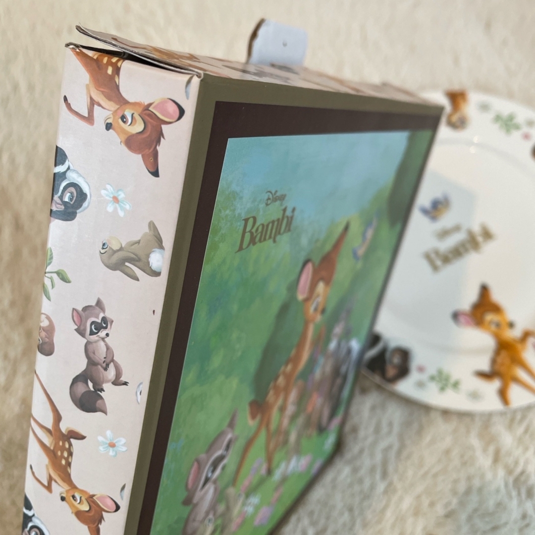 Disney - ディズニー バンビ 80周年 記念グッズ プレート 【美品 Disney - ディズニー バンビ 80周年 記念グッズ プレート 【美品