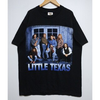 ヴィンテージ(VINTAGE)のVINTAGE LITTLE TEXAS リトルテキサス USA製 Tシャツ L(Tシャツ/カットソー(半袖/袖なし))
