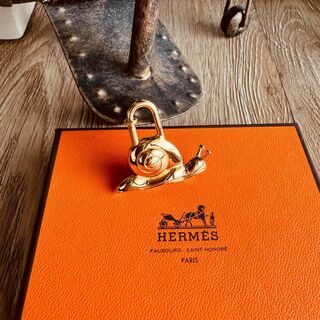 エルメス(Hermes)の◇エルメス◇希少 カデナ 1995年 かたつむり ゴールド チャーム ブランド(チャーム)