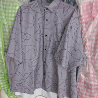 ジュンレッド(JUNRED)のJUNREDの淡い紫色のビッグシャツ(シャツ)