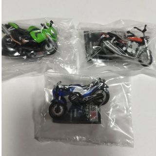 カワサキ(カワサキ)のkawasaki バイク フィギュア 3種(その他)