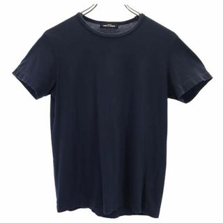 コムデギャルソン(COMME des GARCONS)のコムデギャルソン 90s 1996年 半袖 Tシャツ ネイビー COMME des GARCONS メンズ(Tシャツ/カットソー(半袖/袖なし))