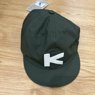 KAVU - kavu キャップ　キッズ　53センチ〜56センチ　カーキ