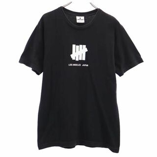アンディフィーテッド(UNDEFEATED)のアンディフィーテッド ロゴプリント 半袖 Tシャツ M ブラック系 UNDEFEATED メンズ(Tシャツ/カットソー(半袖/袖なし))