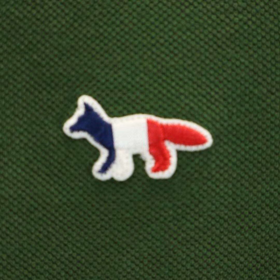 MAISON KITSUNE' - メゾンキツネ 半袖 ポロシャツ XS グリーン MAISON KITSUNE' - メゾンキツネ 半袖 ポロシャツ XS グリーン