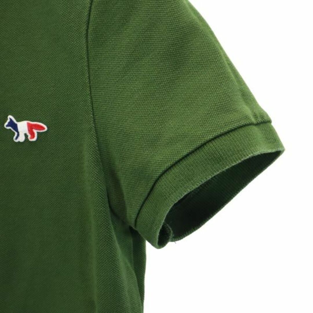 MAISON KITSUNE' - メゾンキツネ 半袖 ポロシャツ XS グリーン MAISON KITSUNE' - メゾンキツネ 半袖 ポロシャツ XS グリーン