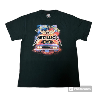 DEADSTOCK 00s METALLICA メタリカ Tシャツ L(Tシャツ/カットソー(半袖/袖なし))