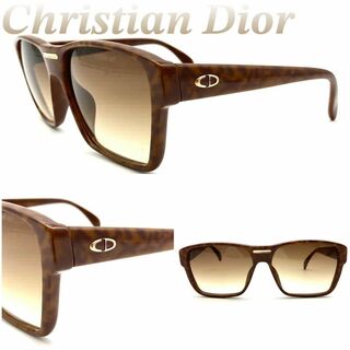 クリスチャンディオール(Christian Dior)のクリスチャンディオール サングラス ライトブラウン 60529(サングラス/メガネ)