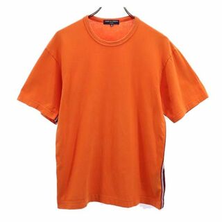 コムデギャルソンオム(COMME des GARCONS HOMME)のコムデギャルソンオム 2007年 半袖 Tシャツ SS オレンジ COMME des GARCONS HOMME ライン入 メンズ(Tシャツ/カットソー(半袖/袖なし))