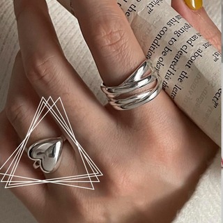 【完売必至】リング ハート 韓国 指輪 レディース プレゼント ギフト Y2K(リング(指輪))