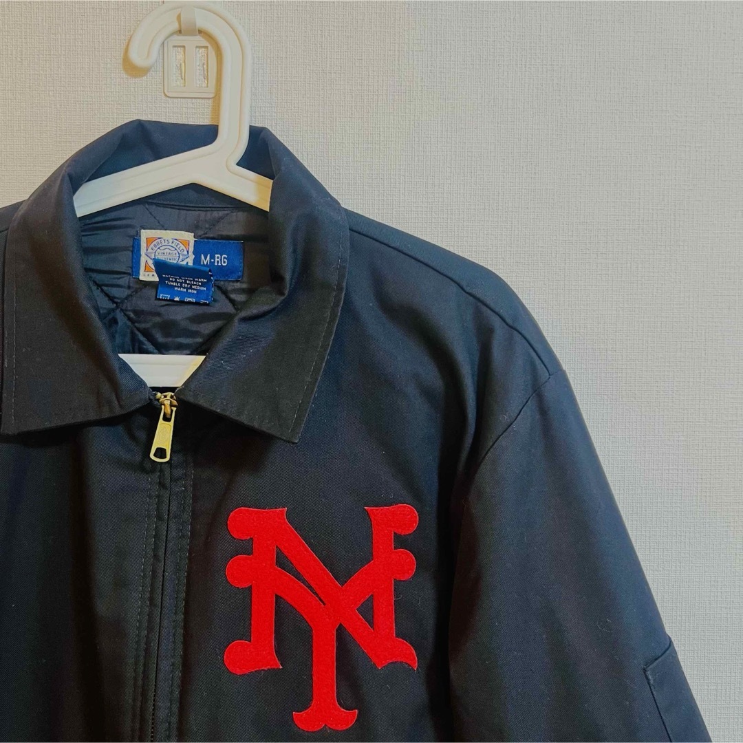 EBBETS FIELD FLANNEL(エベッツフィールドフランネル)のエベッツフィールドフランネルズ ワークジャケット ブルゾン M ブラック メンズのジャケット/アウター(ブルゾン)の商品写真