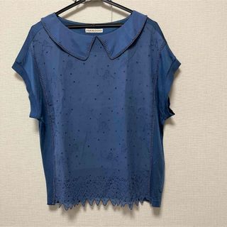 ツモリチサト(TSUMORI CHISATO)のツモリチサト　シルクブラウス　カットソーブラウス(シャツ/ブラウス(半袖/袖なし))