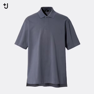 ユニクロ(UNIQLO)のUNIQLO +j リラックスフィットポロシャツ M(ポロシャツ)