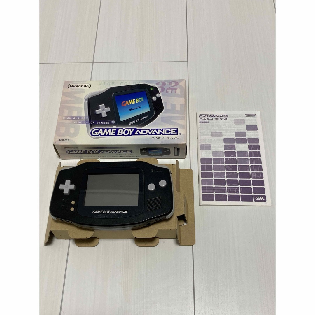 ★ゲームボーイアドバンス 本体 GBA MODEL No.AGB001 黒 ★ゲームボーイアドバンス 本体 GBA MODEL No.AGB001 黒