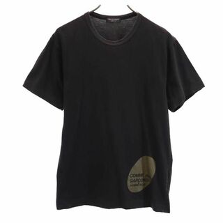 コムデギャルソンオムプリュス(COMME des GARCONS HOMME PLUS)のコムデギャルソンオムプリュス 半袖 Tシャツ ブラック系 COMME des GARCONS HOMME PLUS メンズ(Tシャツ/カットソー(半袖/袖なし))