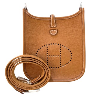 エルメス(Hermes)の　エルメス HERMES エヴリンTPM B刻 ゴールド/SV金具 トリヨン レディース ショルダーバッグ(ショルダーバッグ)