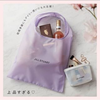 ゼクシィ 6月号付録　JILL STUART エコバッグ&ポーチセット