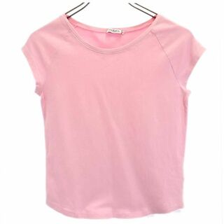 マックスアンドコー(Max & Co.)のマックスアンドコー 半袖 Tシャツ M ピンク MAX&CO フレンチスリーブ レディース(Tシャツ(半袖/袖なし))