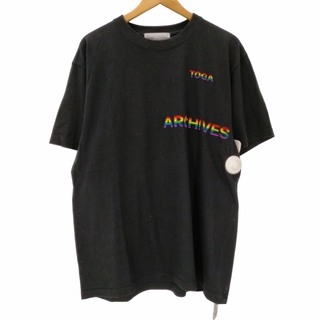 トーガ(TOGA)のTOGA ARCHIVES(トーガアーカイブス) S/S ロゴ刺繍Tシャツ(Tシャツ/カットソー(半袖/袖なし))