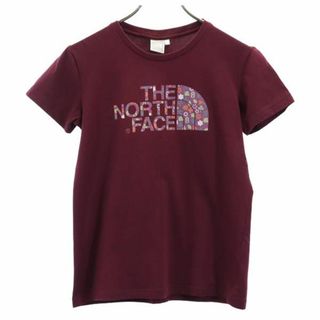 ザノースフェイス(THE NORTH FACE)のノースフェイス アウトドア NTW31341 半袖 Tシャツ S 赤系 THE NORTH FACE レディース(Tシャツ(半袖/袖なし))