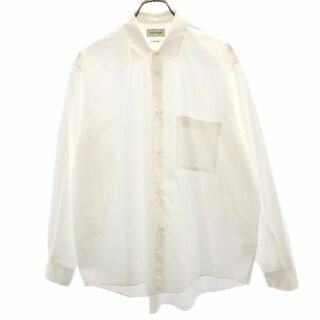 ファクトタム(FACTOTUM)のファクトタム 日本製 長袖 シャツ 48 ホワイト FACTOTUM メンズ(シャツ)