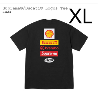 シュプリーム(Supreme)のSupreme Ducati Logos Tee(Tシャツ/カットソー(半袖/袖なし))