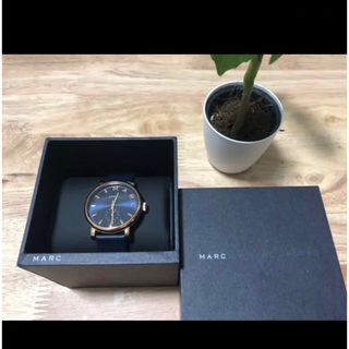 マークバイマークジェイコブス(MARC BY MARC JACOBS)の腕時計 ゴールド MARC BY MARCJACOBS  ブラック(腕時計)