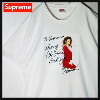 シュプリーム(Supreme)の【人気デザイン】シュプリーム マライアキャリー コラボTシャツ 白 Lサイズ(Tシャツ/カットソー(半袖/袖なし))