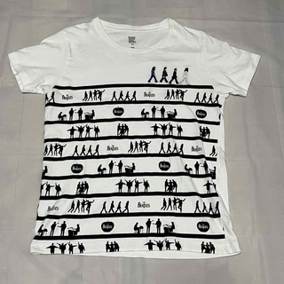 グラニフ(Design Tshirts Store graniph)のgraniph ビートルズ Tシャツ(ひざ丈ワンピース)