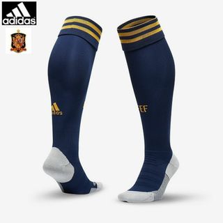 アディダス(adidas)の★送料無料★UK直輸入★アディダス★スペイン代表 ストッキング★紺x黄/M★(ウェア)