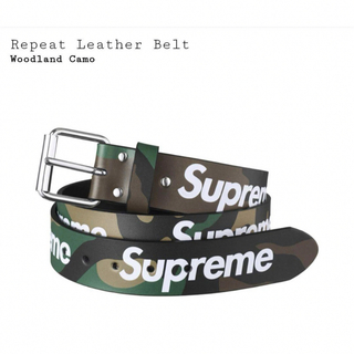 Supreme - supreme Repeat Leather belt 2024 ss