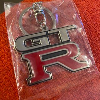 日産 - NISSAN GT-R カーエンブレム メタル キーホルダー BNR34 ガチャ