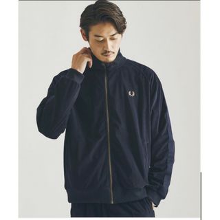 フレッドペリー(FRED PERRY)の【FRED PERRY×JS】別注ベロアトラックジャケット(ナイロンジャケット)