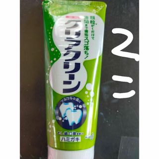 クリアクリーン２個　ミント　歯磨き粉　ハミガキ　２本(歯磨き粉)