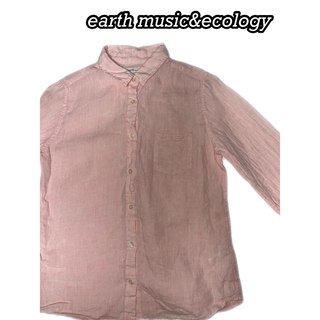 earth music & ecology - 【美品】earth music&ecology シャツ