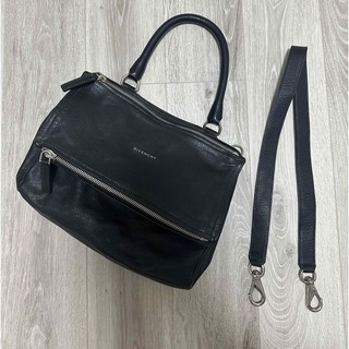 GIVENCHY - 美品ジバンシーパンドラミディアム黒ブラックショルダーバッグ鞄
