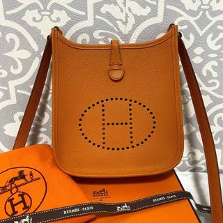 Hermes - 極美品☆HERMES エルメス エブリンTPM ショルダーバッグ オレンジ