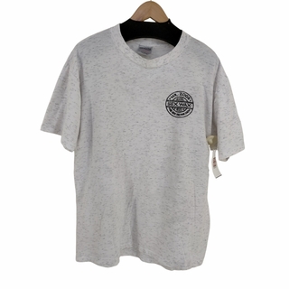 ONEITA(オニータ) 90s 企業ロゴ両面発泡プリント 霜降りTシャツ (Tシャツ/カットソー(半袖/袖なし))