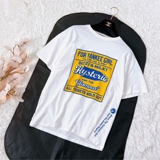 ヒステリックグラマー(HYSTERIC GLAMOUR)の【Mサイズ】HYSTERIC GLAMOUR ショッパー柄 半袖 Tシャツ レア(Tシャツ(半袖/袖なし))