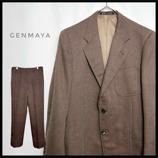 Genmaya スーツセットアップ　ベージュブラウン　カジュアルスーツ(セットアップ)