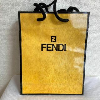 フェンディ(FENDI)のフェンディ　FENDI　ショッパー　空袋　まとめ　イエロー　ブラック(その他)