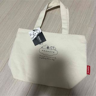 スヌーピー(SNOOPY)の新品　スヌーピー  ミニ　トートバッグ(トートバッグ)